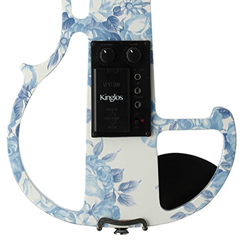 Image of Kinglos. Visual-Art Advanced Electric Violin 4 /4 Full Size Ebony Fittings
