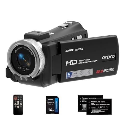 ORDRO HDV-V12 Compact Video Camera