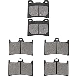 AHL Kit Plaquettes de frein pour XJR 1300 L 1999 / XJR 1300 m 2000 / Xjr1300 SP 1999 2001 / YZF 1000 R Thunderace 1996 2002