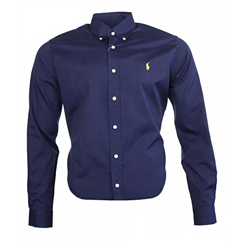 Preisvergleich Produktbild Ralph Lauren Herren Classic Business Hemd Navy (XXL)