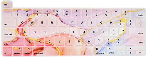 KEROM Keyboard Cover for MacBook Pro 13 inch 2022 2021 2020...