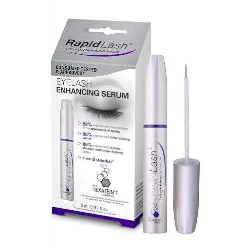RapidLash Eyelash Enhancing Growth Serum for Longer Thicker Lashes 3 ml (Pack of 1)