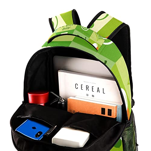 Mochila para portátil San Patricio bolsas de viaje equipaje de mano unisex 4