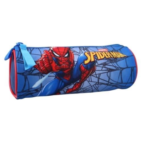 mybagstory - Trousse - Spider Man - Enfant - Ecole - Primaire - Maternelle - Garderie - Crèche - Trousse garçon - Taille 21 cm Cover