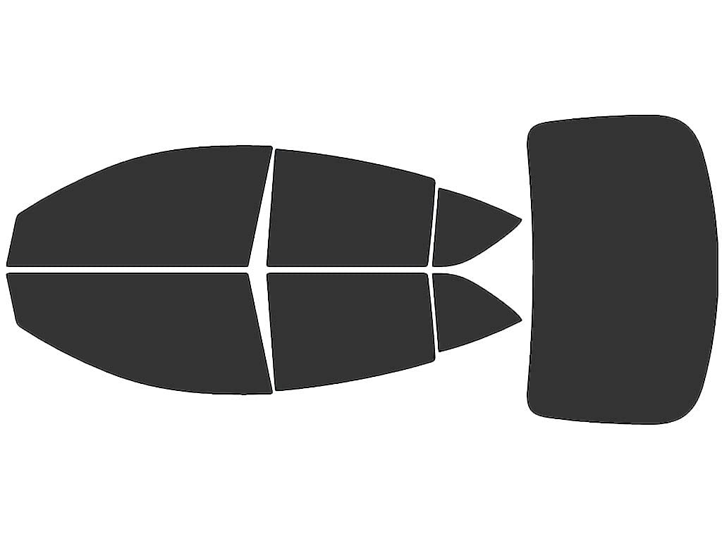 Rvinyl Window Tint Kit Compatible with Nissan Versa 2015-2019 (Sedan) - Complete Precut Kit - 20%