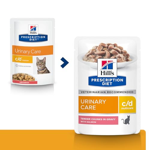 Hill's Katzenfutter C/D Lachs - 85 g