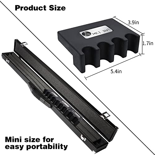 Lfsemini Pool Cue Holder, 2/3/4-Cue Portable Pool Stick Holder For Table, Weighted & Durable Billiard Cue Holder, Mini Stick Holder For Pool Cues, Pool Cue Holder Claw(4 Cue) #TOP4