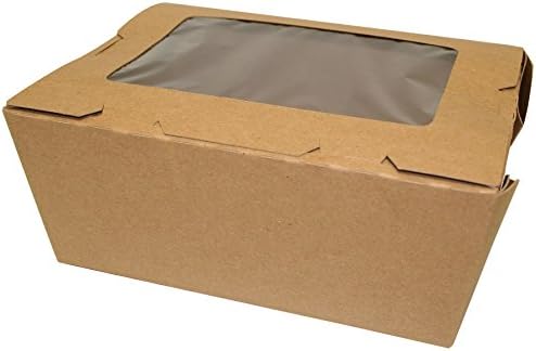 MeyerPak FCMSPK04#4 MeyerWindow, SBS Paperboard, Kraft (Pack of 160)