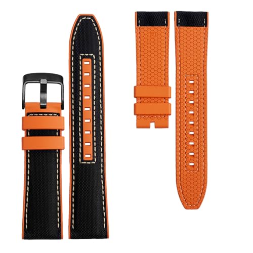 [ȓX] 22 ~[g 23 ~[gvvoh Fit For mido tBbgǎ M005.430.36.051.80 vXgbvYANZT[uXbg(02-orange,23mm)