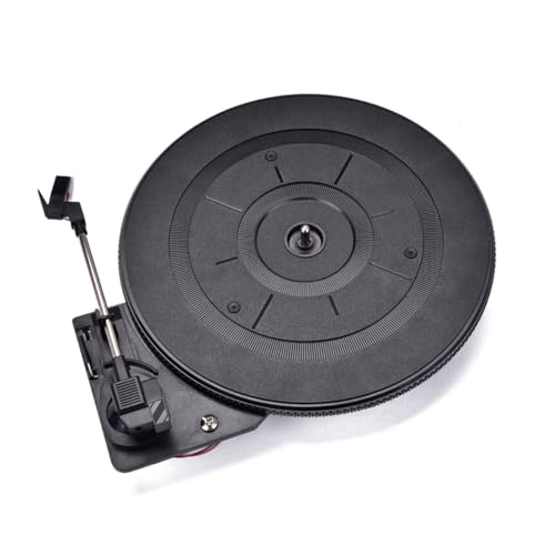 Platine Vinyle Vintage Portable HEMOTON pour vos Soirées Musicales Rétro
