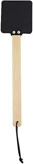 TECHPO Fly Swatters Manual Durable Hand-held Leather Suspension Heavy Duty with Durable Wooden Handle Indoor and Outdoor
