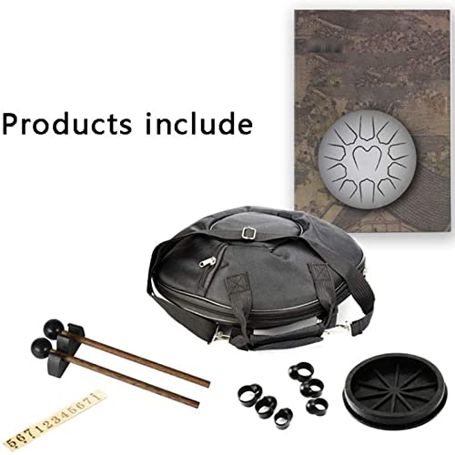 Steel Tongue Drum 14 Inch 15 Notas con Bolsa y Accesorios miniatura 7