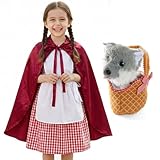 Parfait pour toutes les occasions : une tenue idéale pour la journée mondiale du livre, les jeux scolaires, les fêtes de conte de fées et Halloween. Transformez votre enfant en un personnage de livre d'histoires adoré instantanément