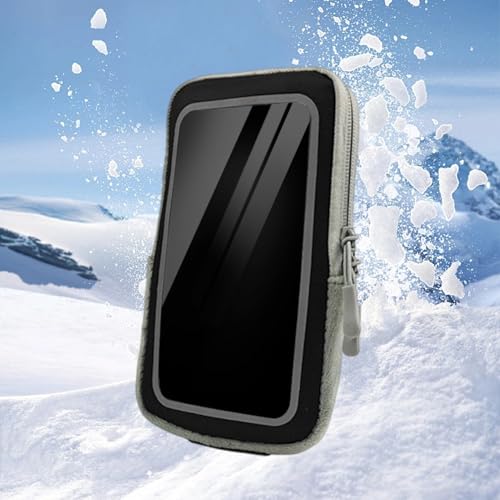 Funda térmica para móvil con calentamiento rápido impermeable para esquí 3