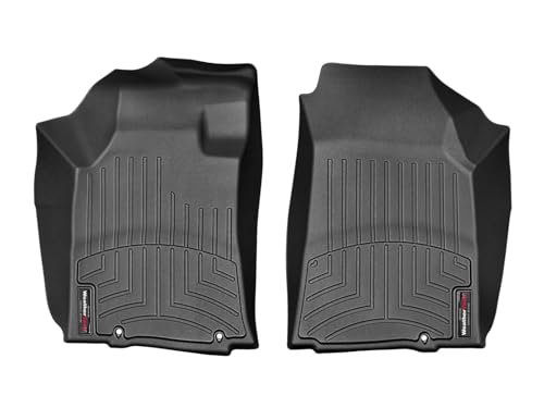 WeatherTech Custom Fit FloorLiners for Nissan Maxima - 1st Row (448321), Black