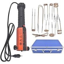 Magnetic Induction Heater 1100W 110V Hand-held Electromagnetic Induction Heater Kit for Rusty Screw Removing, Nut Buster Tool with 12 Coil Heater Induction Tool Mustrod