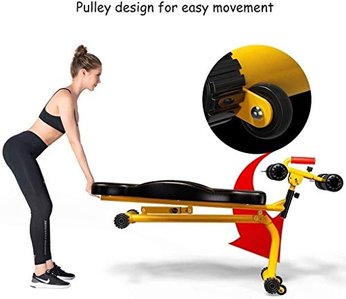 SHENGDAFASHANGCHENG-Sit-Up-Bench-for-Ab-Bench-Exercises-Abdominal-Exercise-Equipment-with-Adjustable-Height-Ffectively-Exercise-The-Waist-Color-Black