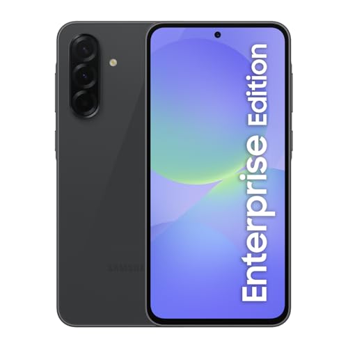 Samsung Galaxy A36 5G Enterprise Edition, AI Smartphone ohne Vertrag, Android-Handy mit Knox Suite, 6 GB RAM, 256 GB Speicher, 50-MP-Kamera, Awesome Graphite, 3 Jahre Herstellergarantie Samsung Galaxy A36 5G Enterprise Edition, AI Smartphone ohne Vertrag, Android-Handy mit Knox Suite, 6 GB RAM, 256 GB Speicher, 50-MP-Kamera, Awesome Graphite, 3 Jahre Herstellergarantie