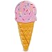 Intex Ice Cream Cone, Inflatable Pool Float, 70" X 32"