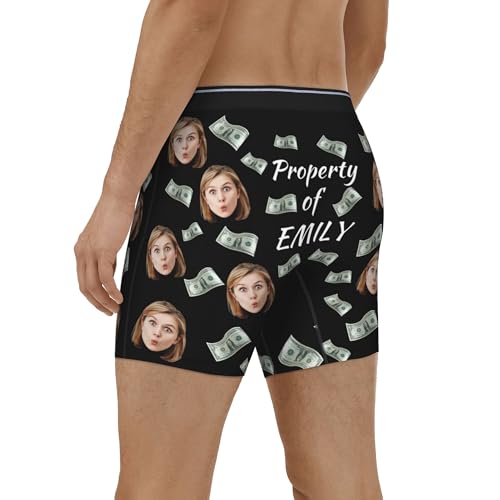 Boxer Men, Custom Boxers with Face for BoyFriend, Cozy Underwear, Gift for Boyfriend on Christmas4