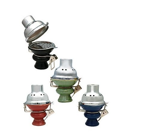 Yamisi Hookah Wind Cover Bowls Shisha Ceramic Nargile Tobacco Replacement Bowl Height 4