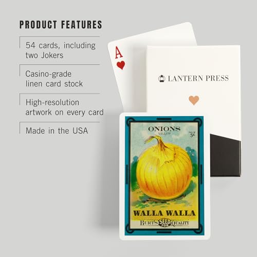 Lantern Press Baraja de Poker 52 Cartas Tamaño Poker miniatura 3