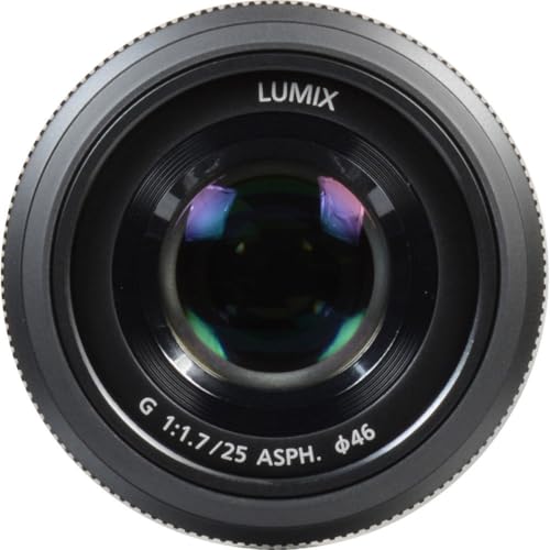 Panasonic LUMIX G Lens, 25mm, F1.7 ASPH, Mirrorless Micro Four Thirds, H-H025K (USA Black) - image 8