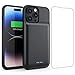 Produktbild Akkuhülle für iPhone 14 Plus/14 Pro Max/13 Pro Max, 8600mAh Smart Battery Case Zusatzakku Ladehülle, Abnehmbare Tragbare Handyhülle Akku, Powerbank Hülle für iPhone 13Promax/14Plus/14Promax 6,7 Zoll]