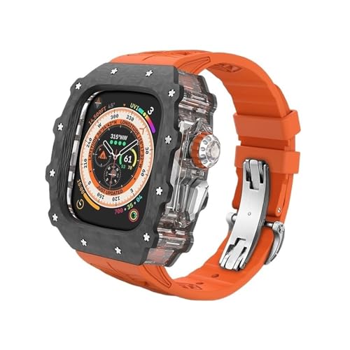 Bracelet en fibre de carbone Mod Kit Ultra pour Apple Watch SE et Series 9 8 7