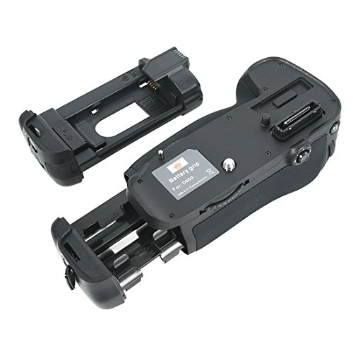 Grip de batería vertical DSTE para Nikon D600 con dos baterías EN-EL15 4