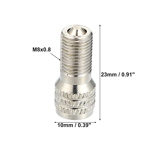 X Autohaux 16Pcs Pure Copper Valve Stem Cap Vacuum Tire Valve Stem Cap Extension Extenders Adapter For Car Motorcycle #TOP4