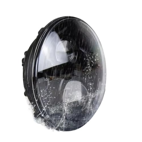 Phare de moto 7 pouces pour Electra Glide résolvant le manque de visibilité de nuit, 2 projecteurs