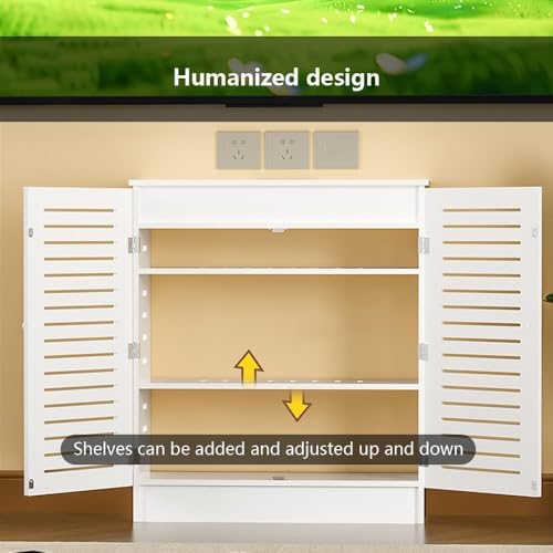 Box pour routeur WiFi en PVC armoire modem maison et bureau 71cm - 3