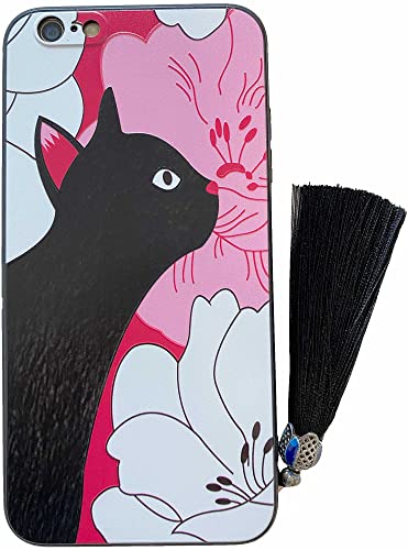 KOLOiPhone ケース iPhoneケース iPhone6plusケース iPhone6splusケース かわいい クロネコ 猫柄 ねこ ネコ 猫 スマホケース スマホカバー iPhone6plus iPhone6splus