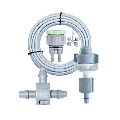 Preamer Jardin brumisation Système de Refroidissement kit, Tuyau DE 5 m avec 5 DE la Buée Buse