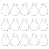 Cabilock 30stücke Glühbirnenabdeckungen Für Lichterketten Kleine Lampenschirme Aus Kunststoff Glühbirnenschutz Für Heim Und Außenbeleuchtung Lichtdiffusoren Mit Hoher