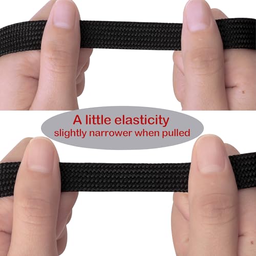 Image of Olukssck 2 Paris Fat Shoe Laces for Sneakers, 5 /8 inch Wide Athletic Shoelaces