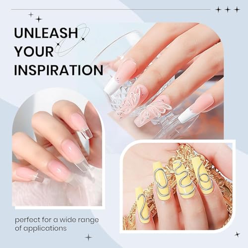Image of Bolt Bee 5D Sculpting Gel 8g for Nail Art | Hard Builder Gel for Nail Extension,Carving & Embossing, Non-Sticky Texture | 5D Pattern Design Nail Gel for Professional & DIY Use-Clear