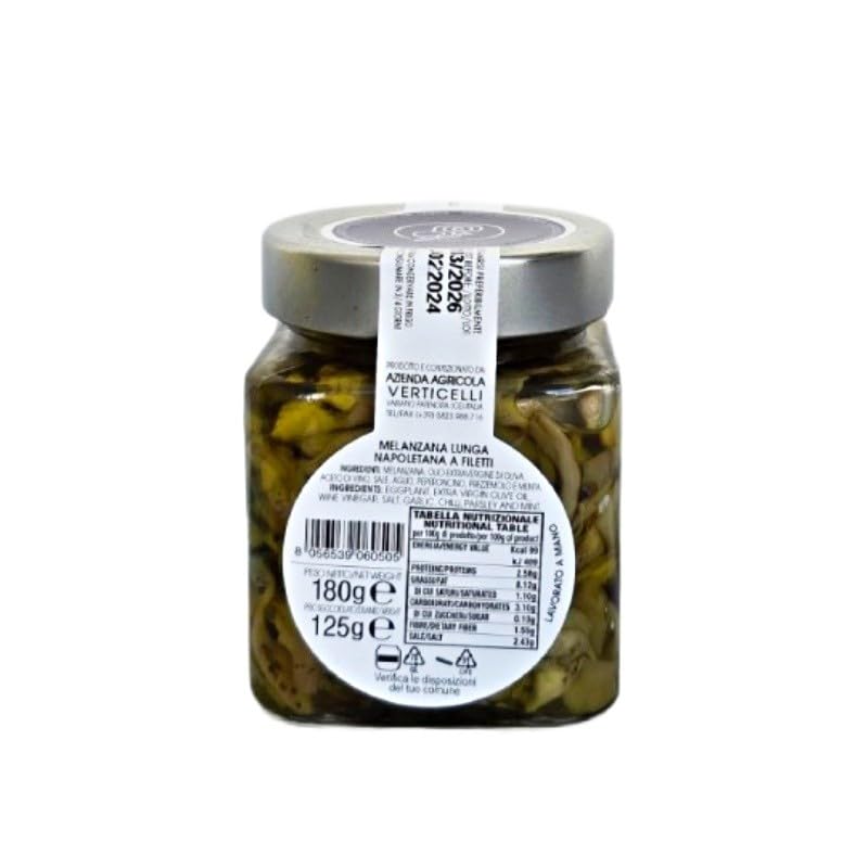 Berenjena de hebra larga - tarro pequeño
