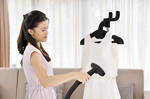 Salav Gs18-Dj Standing Garment Steamer With Roll Wheels For Easy Movement, 1.8L Water Tank For 1 Hour Continuous Steaming, Adjustable Pole For Storage, 1500 Watts #TOP2