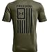 Under Armour Men's New Freedom Flag T-Shirt, Marine Od Green (391)/Black, 4X-Large
