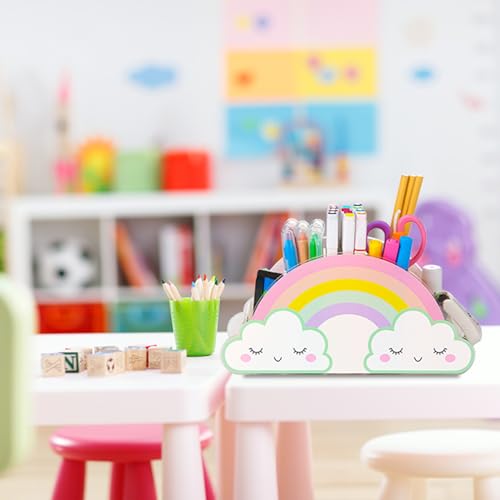 Kids Desk Organizer Pencil Holder Desk Accessories Caddy for Homeschool by MeCids - Used condition - Image 5