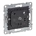 Produktbild LEGRAND, SEANO Elektronisches Raumthermostat, Einsatz, Wechselkontakt, Schaltstrom: 8 A cos phi = 1, 2 A cos phi = 0,6, Schraubklemmen, 765051