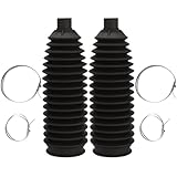 ECCPP - 2PCS Front Tie Rod Boot Fit For Honda For Accord For Hyundai Accent Tucson For INFINITI For Kia Forte For Mitsubishi Eclipse Cross Lancer Outlander For Subaru Forester Impreza