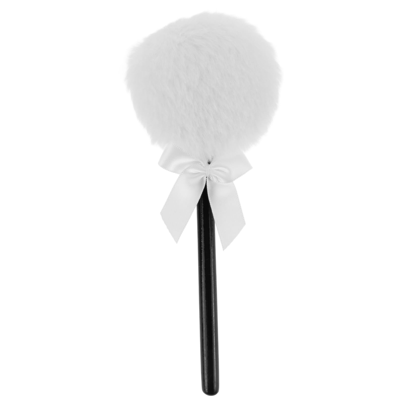 HAPINARY Loose Powder Puff for Makeup Plush Body Powder Puff Handle Soft Velour