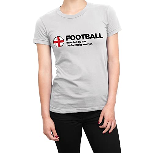 T-shirt Football Invented by Men blanc S idéal pour les jours de match