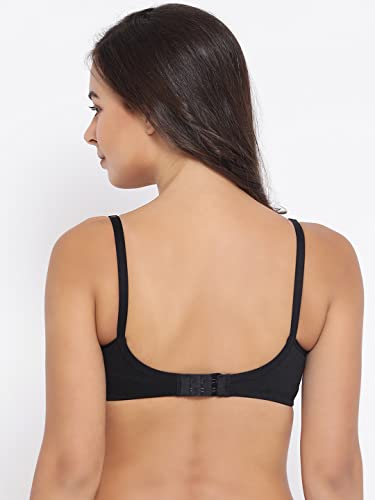 Image of Macrowoman W-Series Nine to Five Bra for Women in Cotton Poly Fabric, Seamless Wire-Free Full Coverage for Daily Comfort & Support
