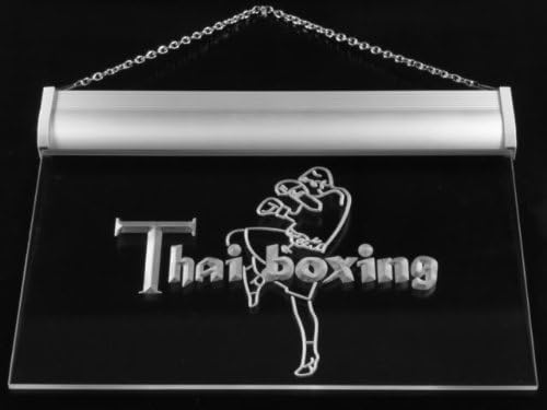ADVPRO s145-b Thai Boxing Gym Fitness Bar Beer Neon Light Sign