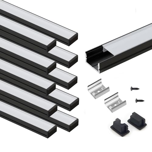 VST U-Shaped Aluminum Channel With Milky PC Cover