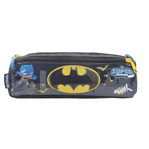 ESTOJO SOFT 3 DIVISÕES - WB DC SUPER FRIENDS - DCSF BATMAN - 13135